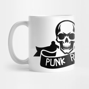 punk rock skull Mug